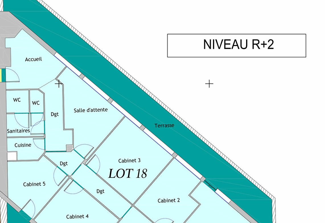 Local d’activité Saint Cannat 5 pièces 145 m2